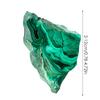 Malachite Crystal Statue Irregular Natural Raw Rough Malachite Free Form Slice Healing Crystals Stones Slices Polished Rock