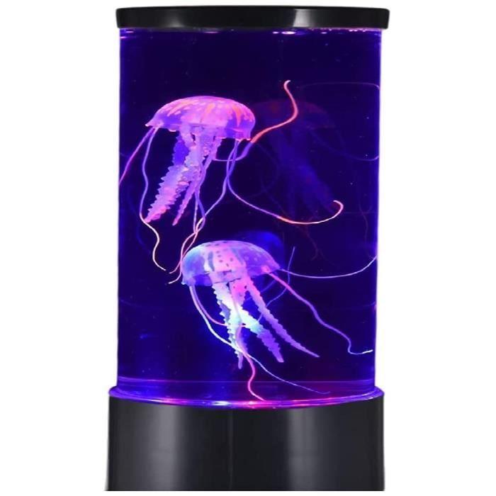 Lampe - Méduse Aquarium - LED - Rechargeable USB - 7 Couleurs Changeantes