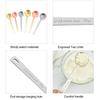 15ml/30ml Measuring Spoon Precise Food Grade Convenient Solid Color Easy to Clean Measurement Lightweight Stainless Steel Measuring Spoon for Home