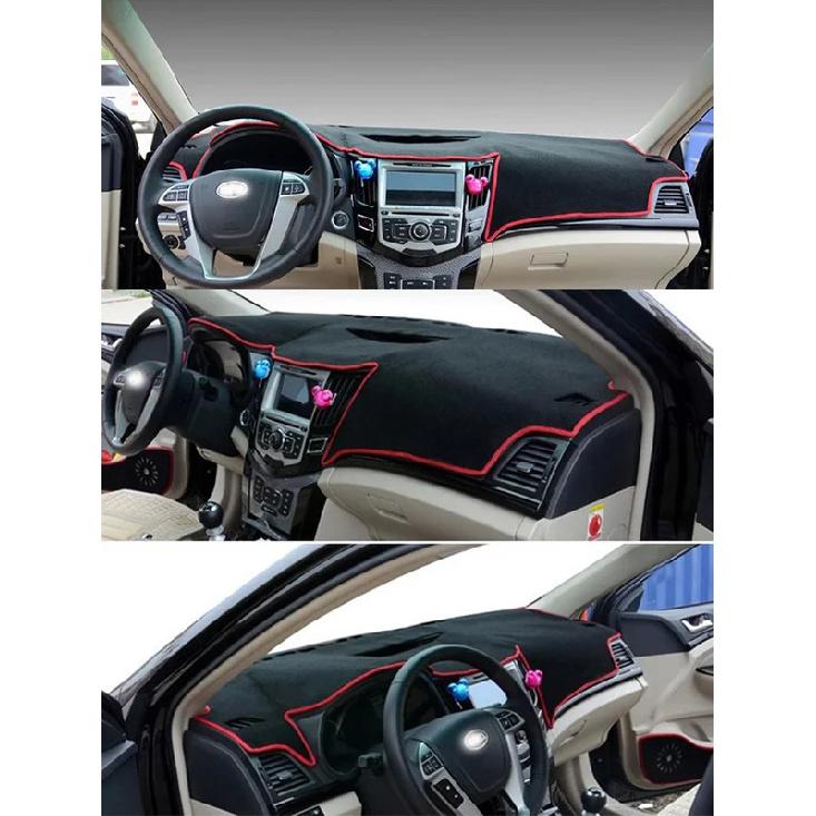 For BYD E5 EV 300 450 2016- Dashmat Dashboard Cover trument Panel Sunscreen Protective Pad Dash Mat Anti-Dirt Ornaments