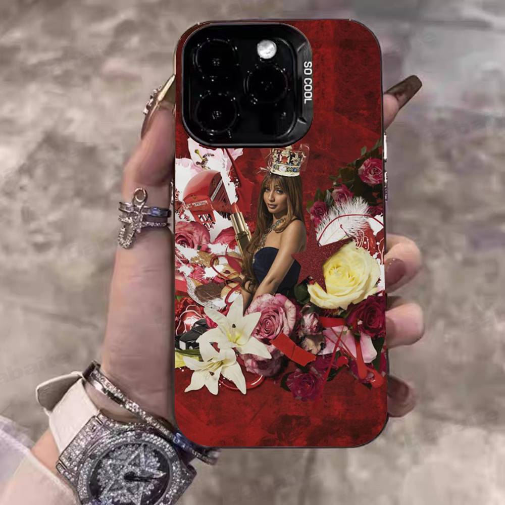 Singer Pinkpantheress Phone Case For IPhone 17 16 Plus Pro Max 15 14 13 12 11 Matte Colorful Covers