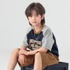 Boys' American Print Colorblock Raglan T-shirt
