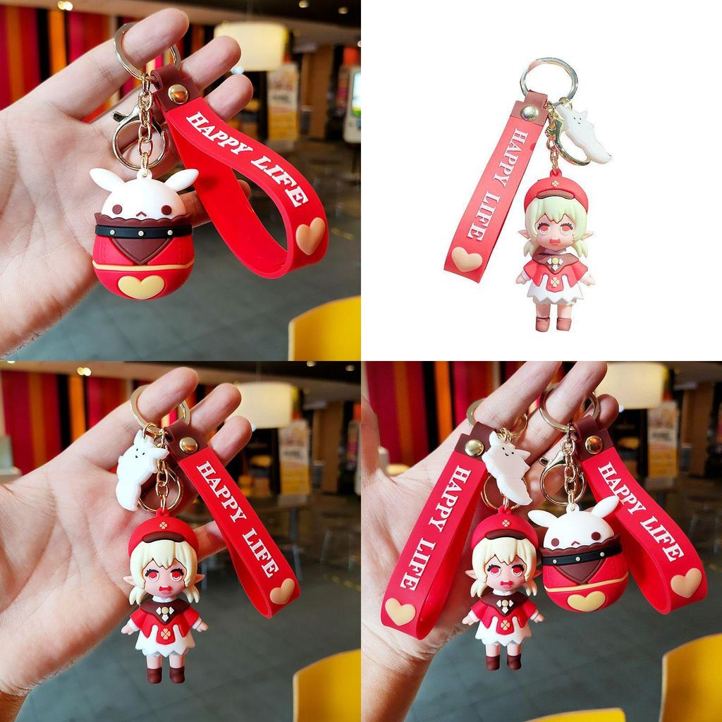 Adorable Genshin Impact Klee Bomb Doll Keychain Perfect For Cosplay And Gifts