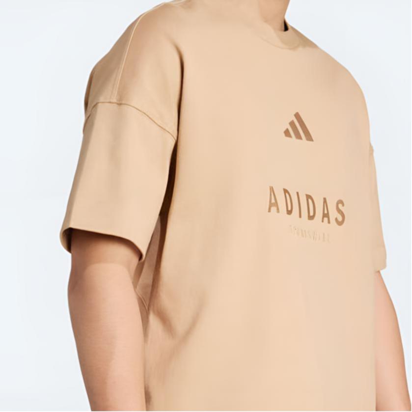 adidas T-shirt décontracté de sport à manches courtes pour homme JL6551