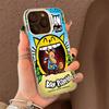 Dog Man Phone Case For IPhone 17 16 15 14 13 Pro 12 11 Pro Max PLUS Color Back Cover
