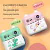 High-Definition Instant Mini Camera for Kids with Thermal Printing