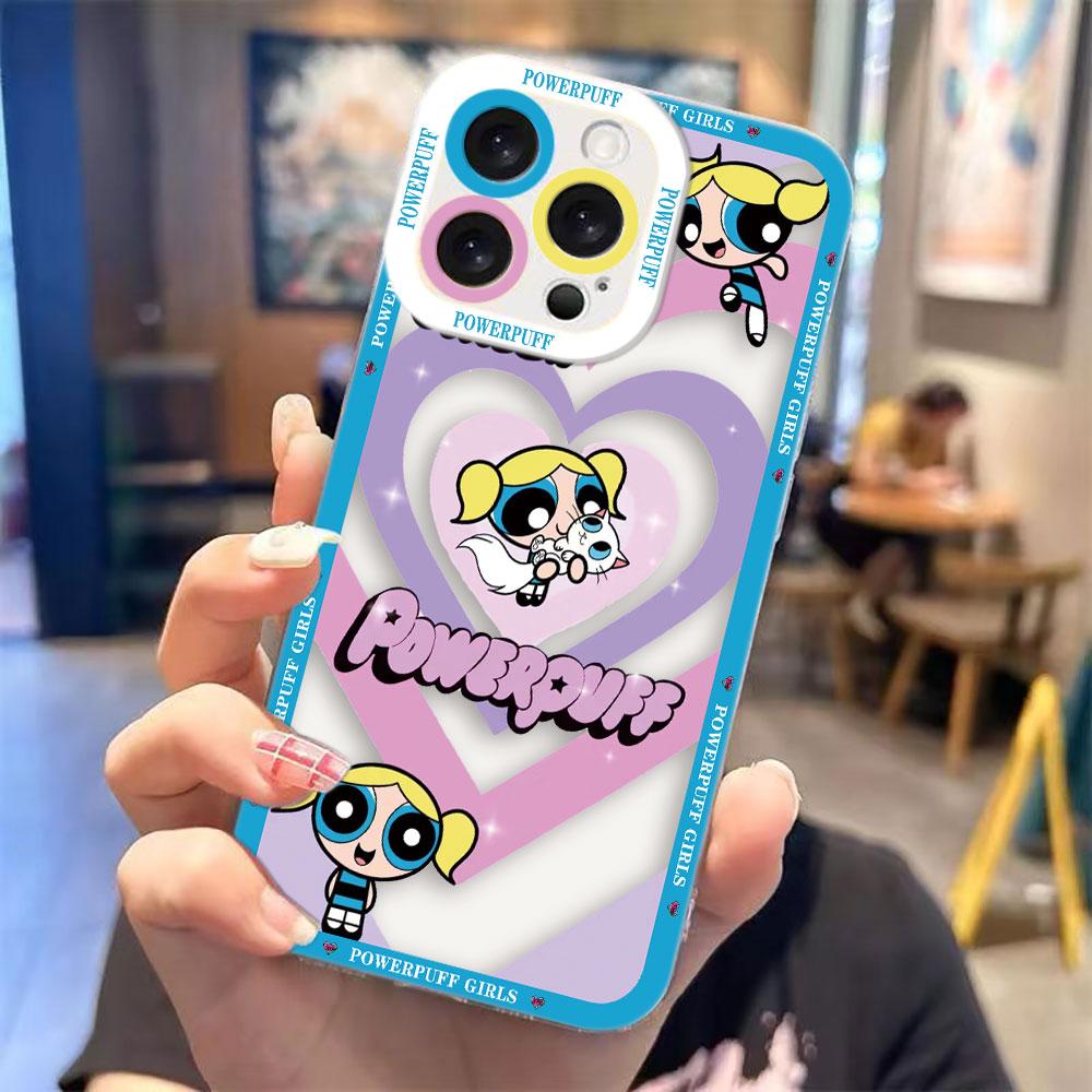 

Anime The P-Powerpuff Girls Clear Phone Case For Samsung Galaxy S26 S25 S24 S23 S22 S21 S20 FE S10 PLUS S30 S11E ULTRA EDGE Case Samsung S26ULTRA5G