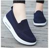 Damen Frühlings Fly-Knit Luftpolster Sneaker - Atmungsaktiv, Weiche Sohle, Höhensteigernd, Bequeme Mesh Freizeitschuhe