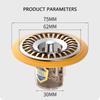 Anti Odor Floor Drain Core Insect Prevention Seal Stopper Basin Drain Filter Removable Drain Cover Kitchen Bathroom Accessories