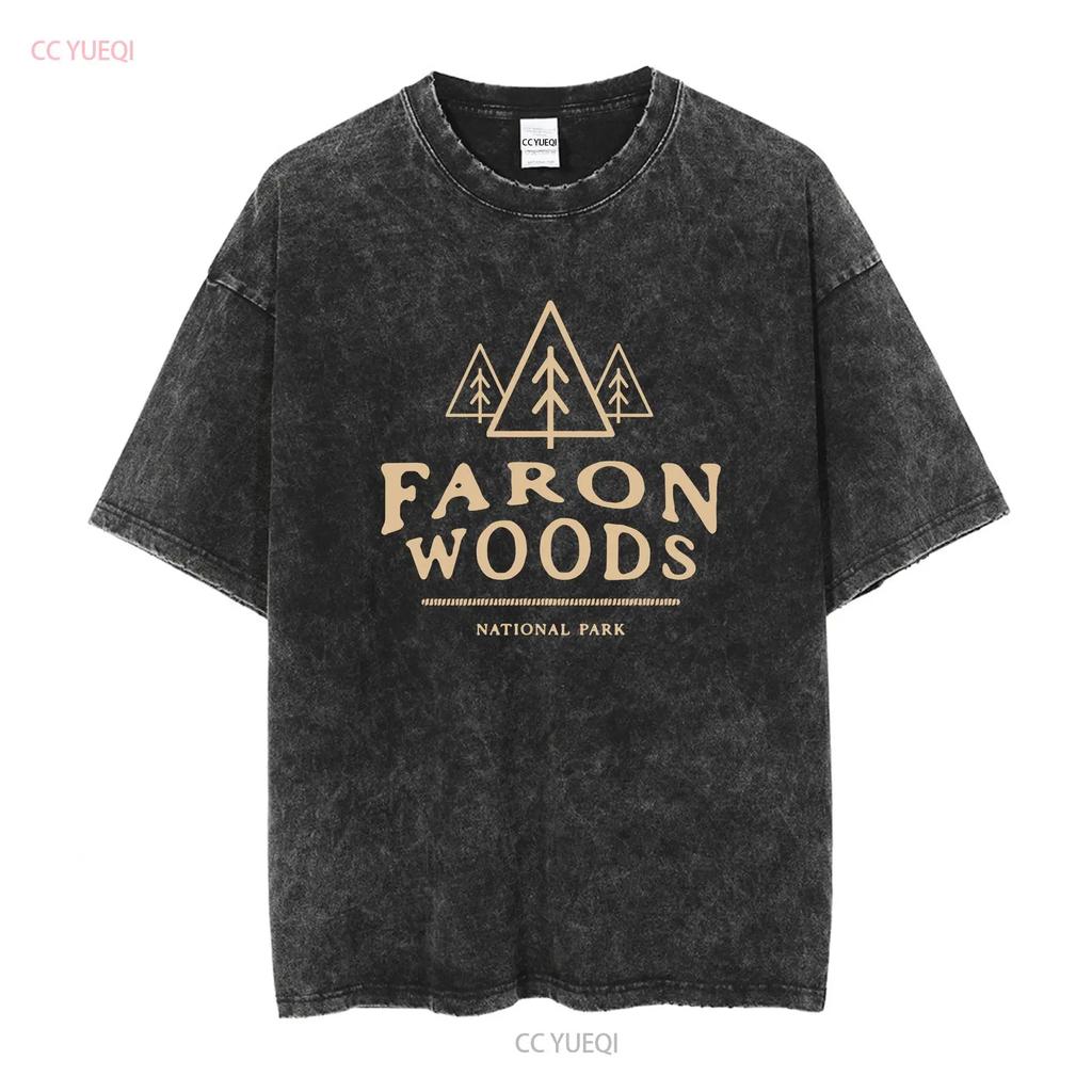 Fangorn Forest National Park Comfort Colors T Shirt long or short sleeves vintage Washed Casual Soft fashion designer clothes