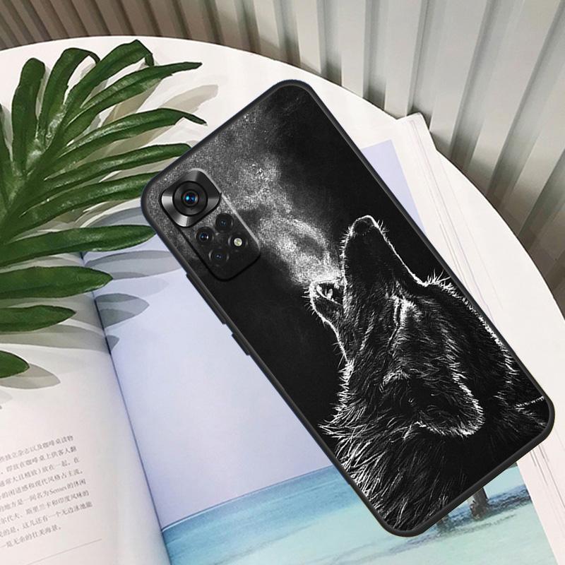 

wolf art black Funda For Xiaomi Redmi Note 14 13 10 11 12 15 Pro Plus Case For Redmi 15C 14C 10C 12C 13C 15 Redmi Note 13 Pro 4G