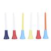 30Pc Multi Color Plastic Golf Tees 83Mm Durable Rubber Cushion Top Golf Tee