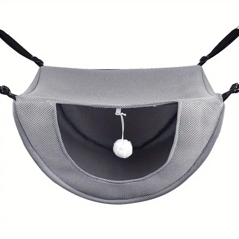 Suspended Cat Cage Hammock Pet Hanging Bed Breathable Mesh Cozy Kitten Hamster Sleeping House for Small Animal Guinea Pig Indoor