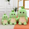 Persimmon Turtle Plush Toy Stuffed Animal Doll Cartoon Decoration Kids Gift