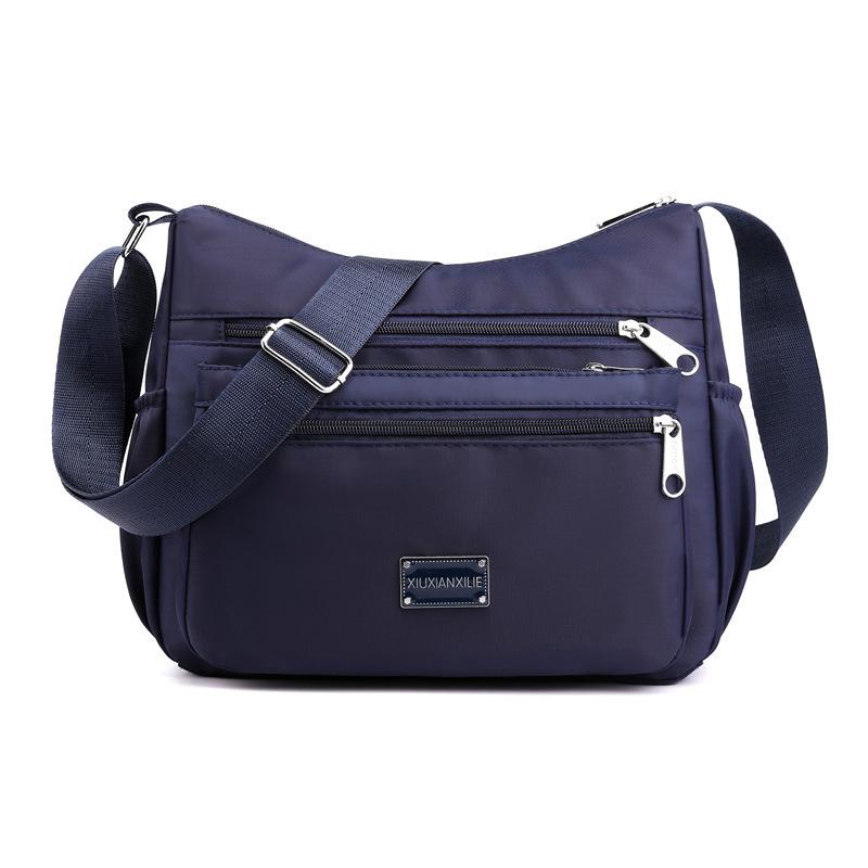 New women's bag multi-compartment single shoulder messenger bag women's breathable large-capacity small square bag bag light luxury niche mother bag