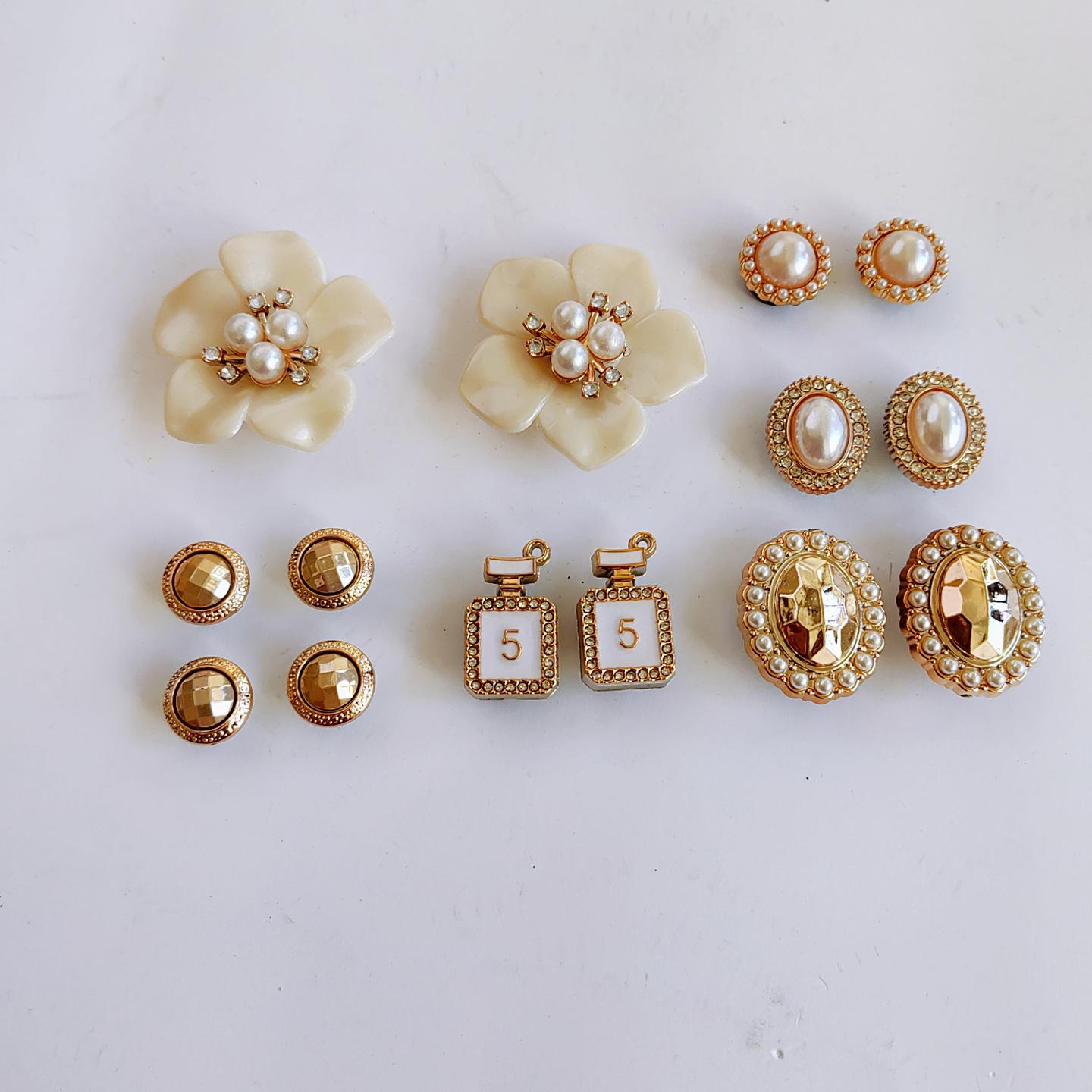 

Новые DIY обувь с отверстиями обувь цветок жемчужный цветок страз флакон духов декоративная пряжка аксессуары съемная обувная пряжка