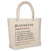 Sac de plage isotherme - PLANETEE - Jeannette Définition - Coton - Grande contenance - Anses solides