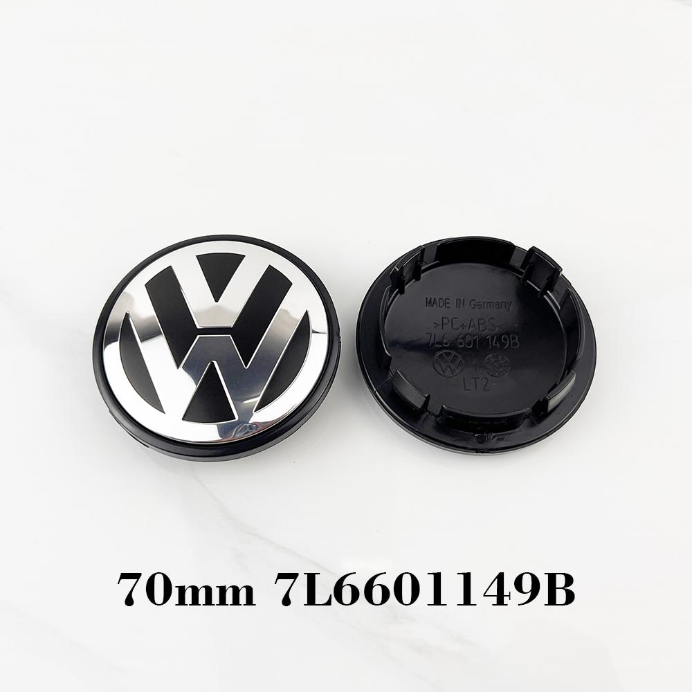 VW Car Styling 4Pcs 56/65/70mm Wheel Center Hub Caps Cover For Volkswagen Vw Tiguan Jetta Mk6 Scirocco Polo Touran Golf Rline GTI