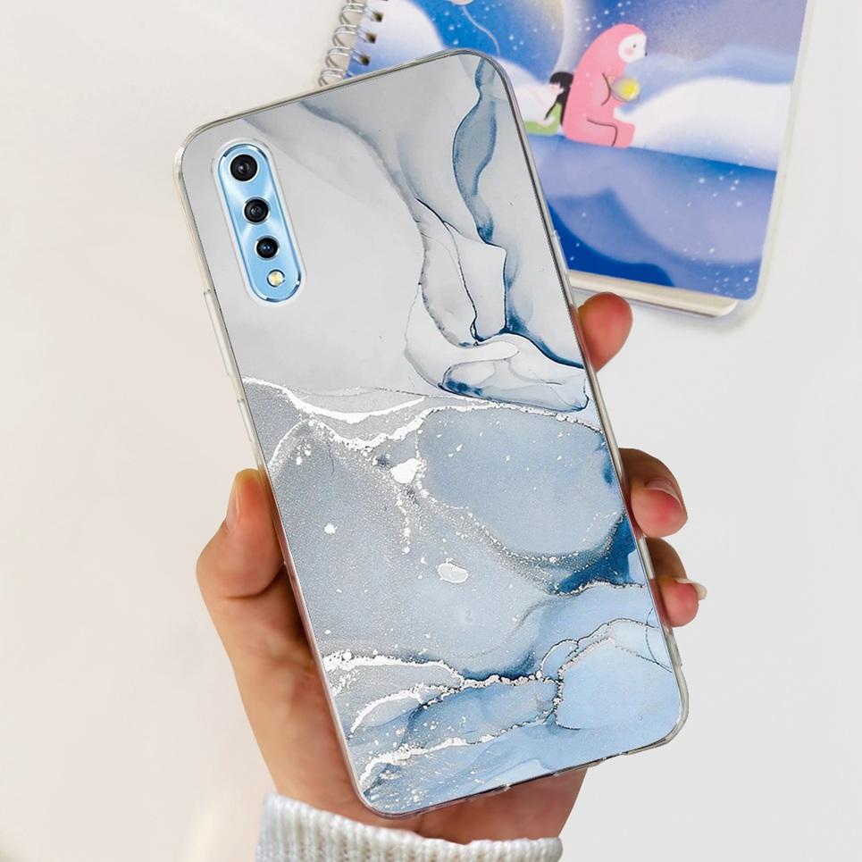 For Vivo 1907 Vivo Y7s Y17s Case Back Cover Cartoon Cool Style Animals Girly Flower Fashion Soft TPU Silicone Bumper VivoY17s