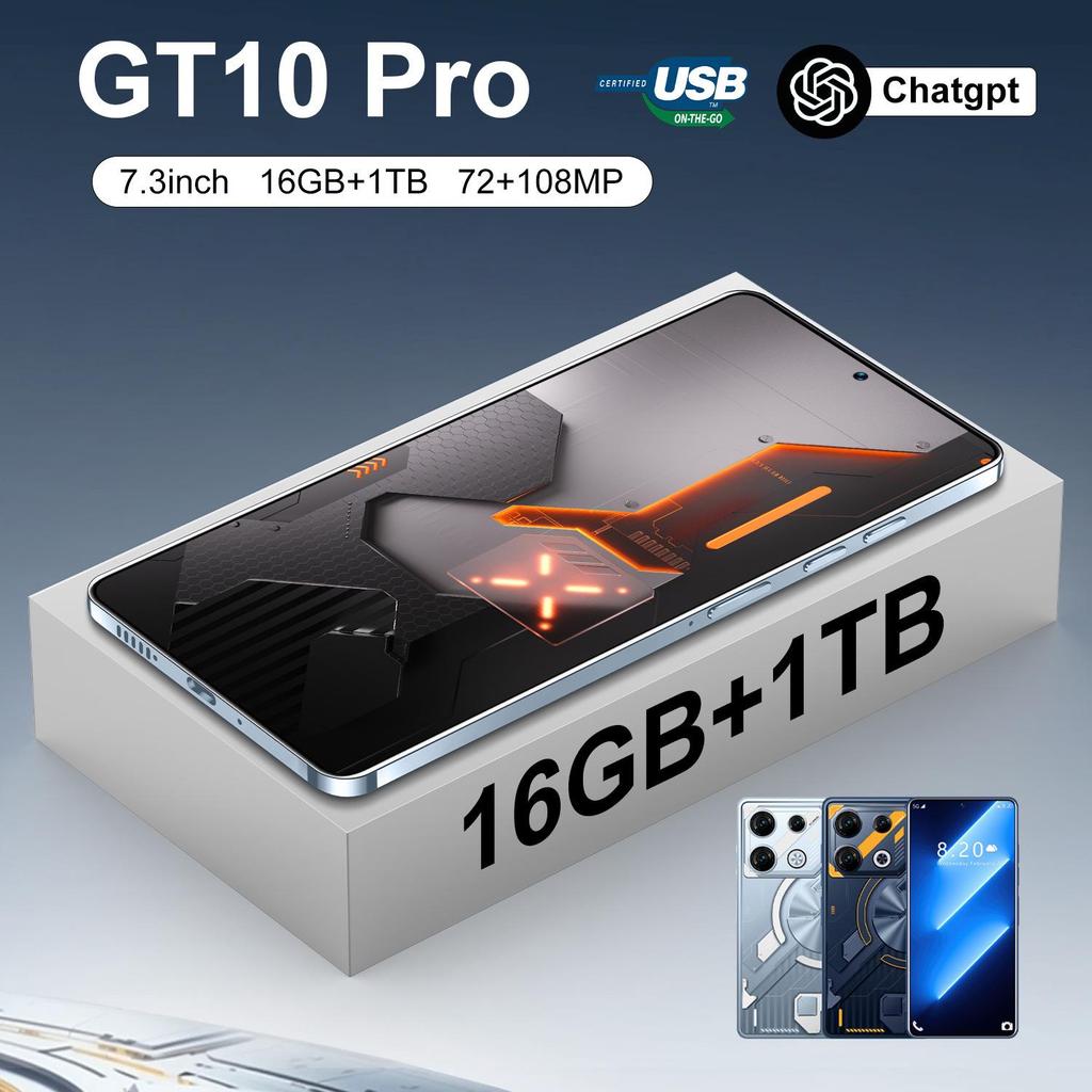 GT10 Pro 5G Android Phone, 16GB+1TB, Cross-border Mobile Phone