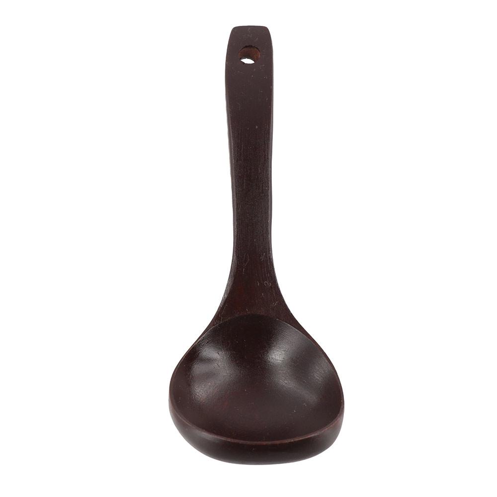 Tools Catering Gadget Wooden Accessorie Scoop Long Handled Soup Spoon Kitchen Cooking Utensil