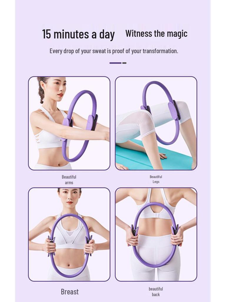 Popular Yoga Pilates Ring for Body Shaping and Fitness: Slim Legs, Tone Abs, and Expand Chest