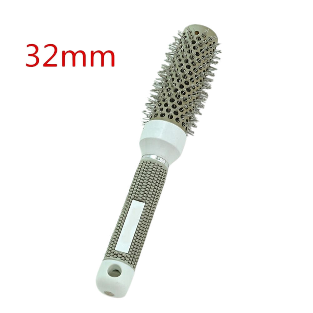 Ceramic Ionic Round Comb Barber Hair Dressing Salon Styling Brush Barrel 5 Style