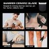 Waterproof Electric Body Hair Trimmer With Rechargeable Base Adjustable Guide Combs For Men Daily Personal Grooming At Home