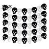 High-quality Halloween Banner 5 Pcs 10FT Banner Spooky Spider Bat Skull Ghost Festive Celebration Pumpkin Hanging Bunting Garland for Party,