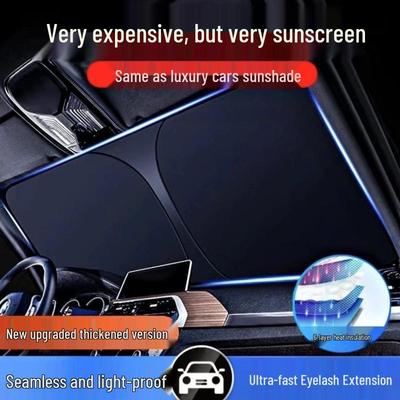 Car Front Windshield Folding Sunshade for Heat Insulation