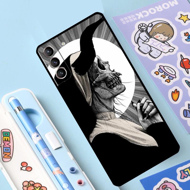 Satan Satanic Nun Cover For Samsung Galaxy S23 S21 FE S20 FE S22 Plus Note 20 Ultra Note 10 S8 S9 S10 Plus Case