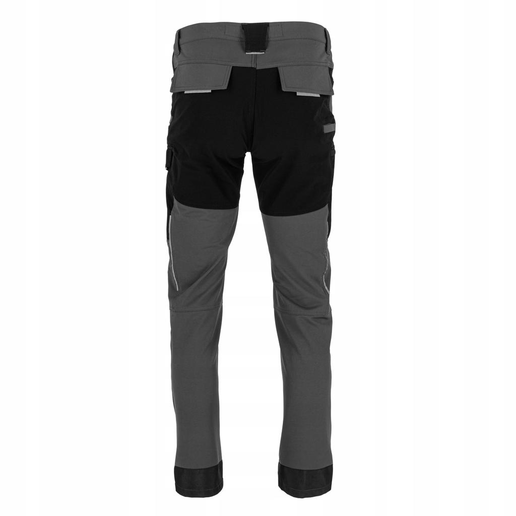 Men' Long Stretch Work Trousers To The Waist Gray Lahti Pro L40554 1 Pc