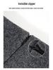 Petite Elegant High-Waisted Grey Wool Blend A-Line Mini Skirt for Women - Slimming Autumn/Winter 2026 Style