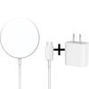 15W MagSafe Magnetic Wireless Charger, Type-C Fast Charging for Apple Phones (US/EU Standard)