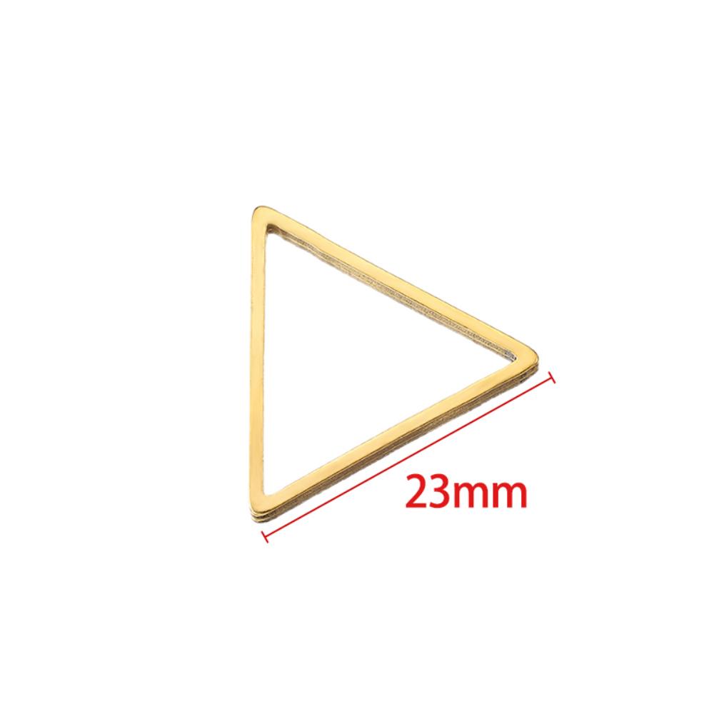 20pcs Stainless Steel Frames Charms DIY Resin Earring Pendants Base Geometry Hexagon Blank Bezel for Jewelry Making DIY Findings