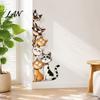 Creative Home Decoration Gifts Cute Cartoon Cats/Dogs Wall Stickers, Waterproof PVC Decals, Peel And Decorative Glass Door Decals Stick Murals