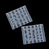 Bowknot Silicone Nail Art Molds 3D Multiple Ribbon Lace Bows Mould for Beauty Salon DIY Professional Nail Decoration
