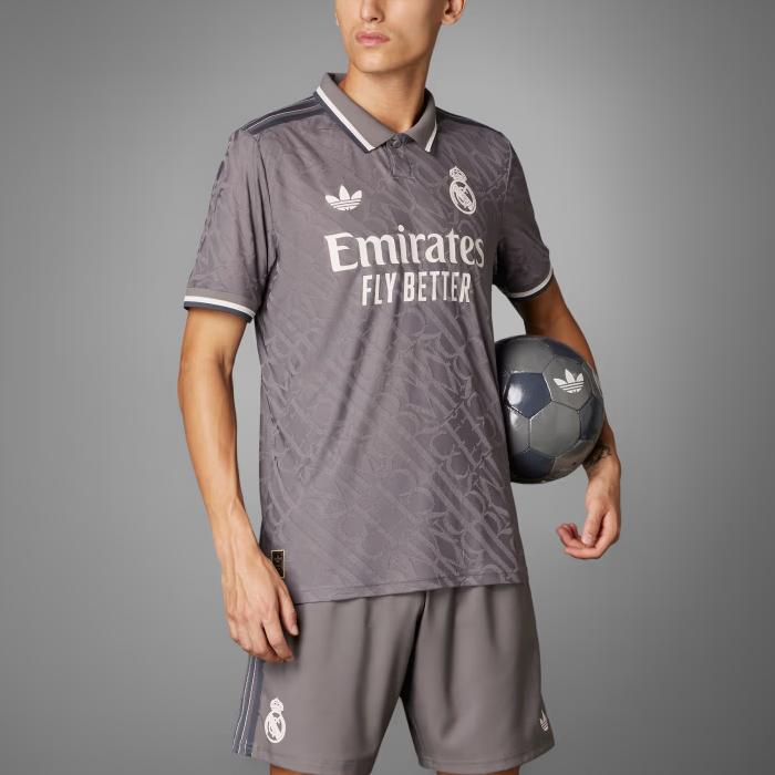 adidas originals Real Madrid 24/25 Third Authentic Jersey Slim Fit IY1761