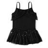 Sequins Dance Leotard Ballet Skirt Princess Sleeveless Ballet Clothes Girls GymnasticsTrainning Suit