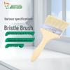 4-inch Wooden Handle Boar Bristle Multi-purpose Brush, 5-pack