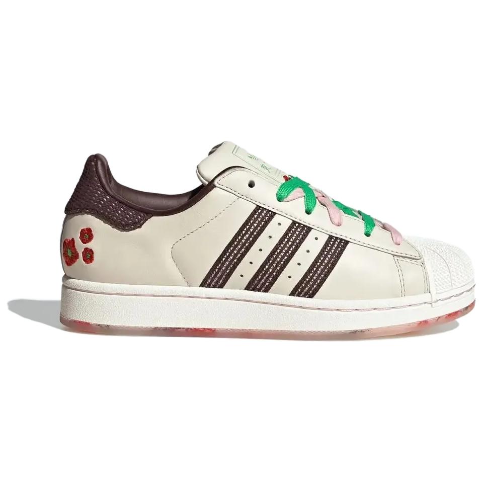 Adidas Superstar II Beige Sakura (Aux femmes) Baskets Unisexe Marron Rouge JH7759