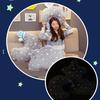 Moon And Stars Plush Pillow For Home Decor And Gift Giving Glowing Night Light Cushion