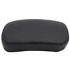 Szmsmy Motorcycle Black Rear Passenger Cushion Pillion Pad with 6 Suction Cups for Harley Custom Bikes, Choppers, and Crossovers