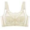 Women Thin Lace Backless No Wire Push Up Bra For Large Bust