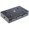 Multi-purpose VGA Video Switch Adapter Converter Box for PC Monitor Accessory 2 Ports Switcher Splitter for Home Device