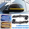 2pcs Fit For BMW X3 X4 X5 X6 X7 G01 G02 G05 G06 G07 Dynamic Blinker LED Turn Signal Rline Touran Mirror Light 2018 2019 2020