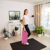 Relaxdays Planche d’équilibre Twist Board Balance Board entraînement fitness muscles abdos jambes 150 kg, rose
