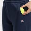 Fila Tennis Fashion Simple Classic Retro Casual Training Versatile Comfortable Straight Loose Knit Sports Pants Women bottoms Sky-Blue A11W613606FBU