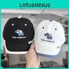 Baby Sun Hat Spring Summer Fast Dry Embroidered Elephant Baseball Cap For Kids Outings