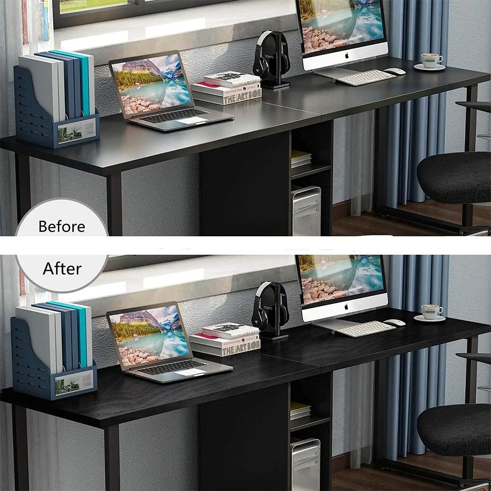 40cm Black Wood Peel And Stick Paper Decorative Self-Adhesive Film For Furniture Real Wood Tactile Sensation Surfaces Easy Clean